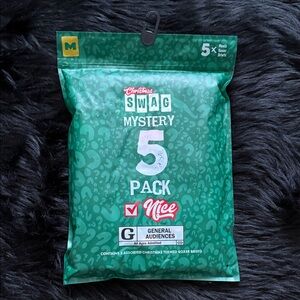 Christmas Swag Mystery 5 Pack Men's Boxer Briefs - Green